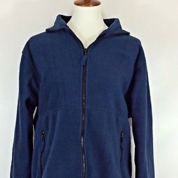 Sierra Pacific Navy Full-Zip Fleece Jacket SZ S - Picture 2 of 8